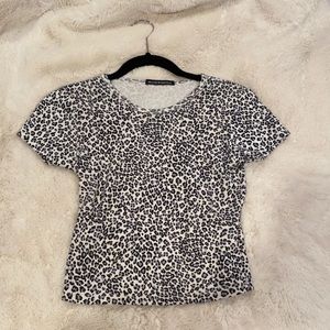 Brandy Melville cheetah top